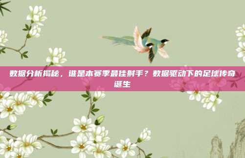 数据分析揭秘，谁是本赛季最佳射手？数据驱动下的足球传奇诞生  第1张